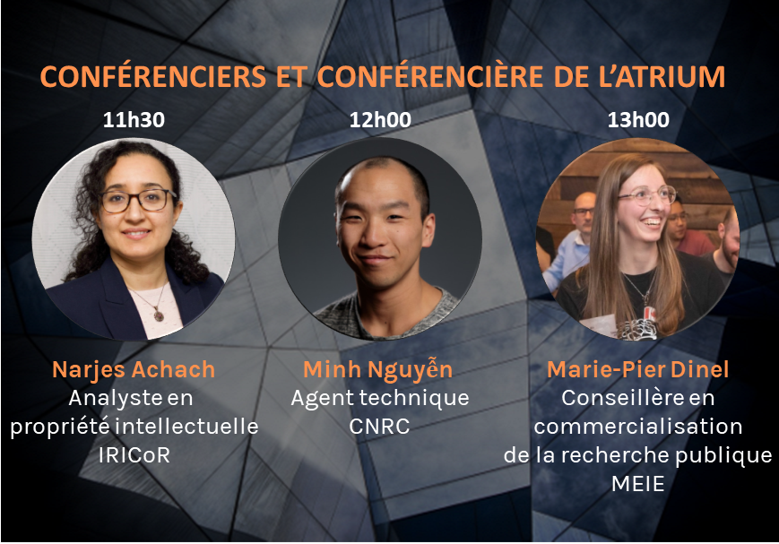 Conférenciers atrium